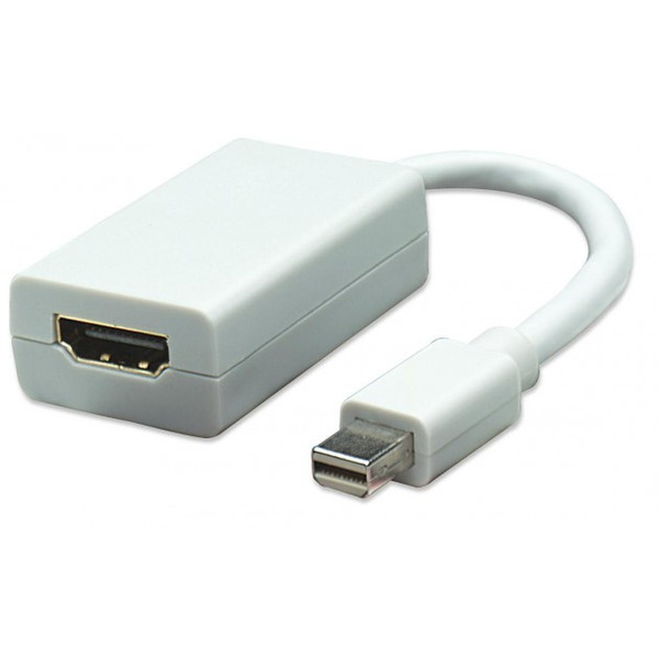 Techly Mini DisplayPort - HDMI M/F Mini DisplayPort HDMI Weiß