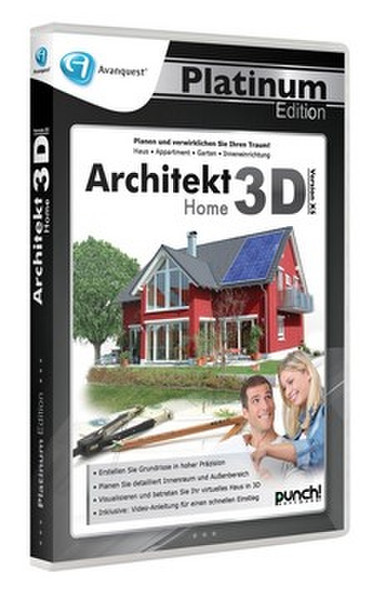 Avanquest Architekt 3D X5 Home, Platinum Edition