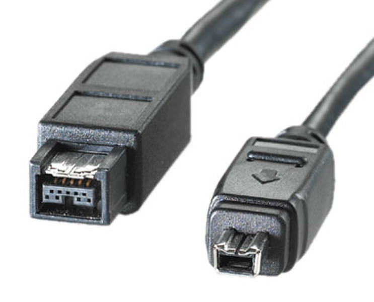 ROLINE IEEE1394b FireWire Cable, 9/4-pin, Type A-C 1.8 m