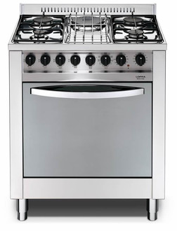 Lofra X75MF/1 Freistehend Combi hob A-15% Edelstahl