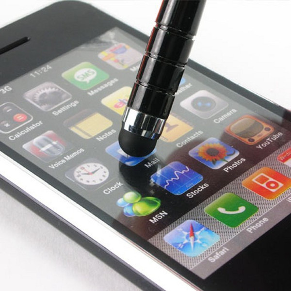 Techly Capacitive Stylus Pen with Clip for Smartphone and Tablet 8 mm ICA-TBL P1