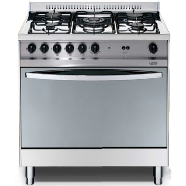 Lofra XG85G/C Freistehend Gas hob Edelstahl