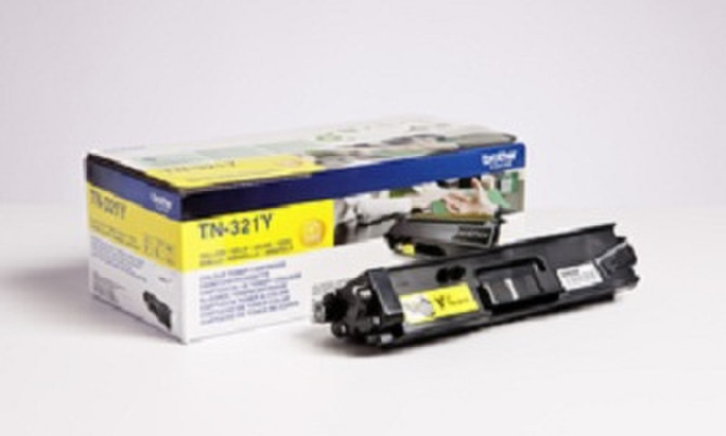 Brother TN-321Y Toner 1500pages Yellow laser toner & cartridge
