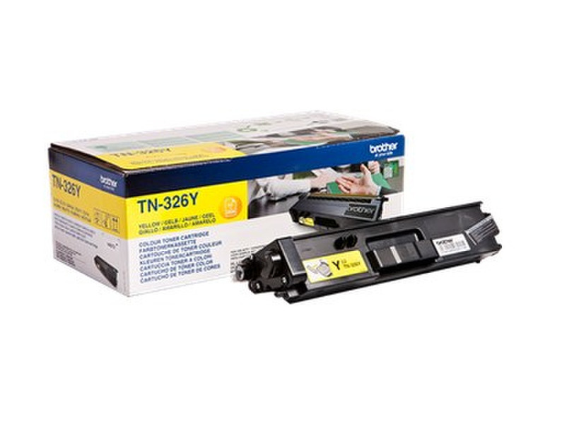 Brother TN-326Y Toner 3500pages Yellow laser toner & cartridge