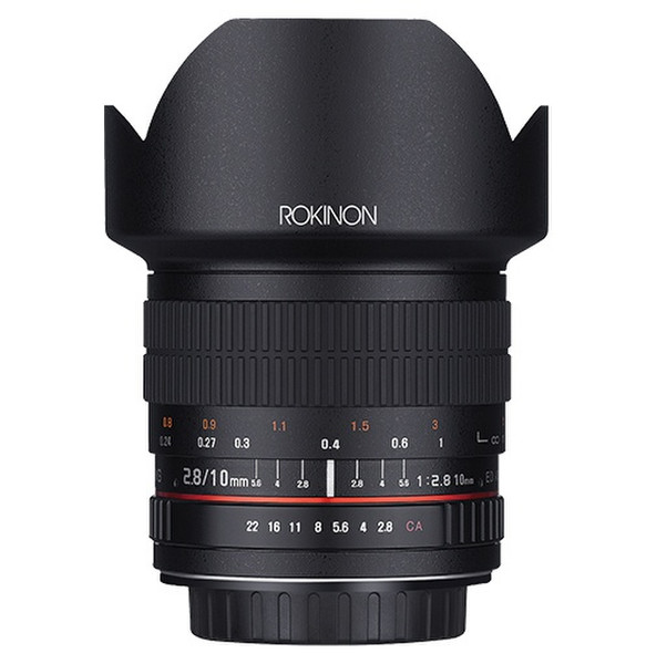 ROKINON Digital Photo 10M-S SLR Ultra-wide lens Black camera lense