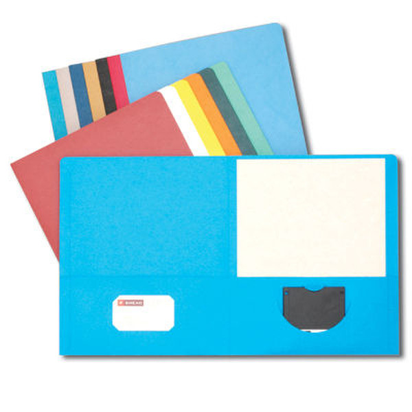 Smead Pocket Portfolios 100 Sheets Assorted Koskin folder