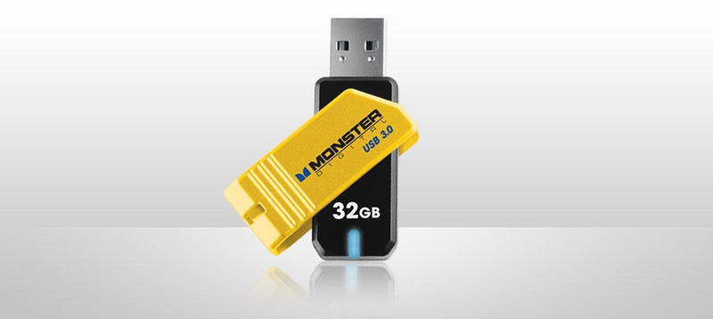 Monster Digital Coppa 3.0 32GB 32ГБ USB 3.0 Черный USB флеш накопитель