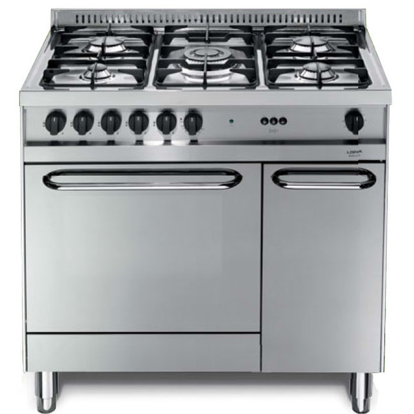 Lofra XT96GV/C Freistehend Gas hob Edelstahl