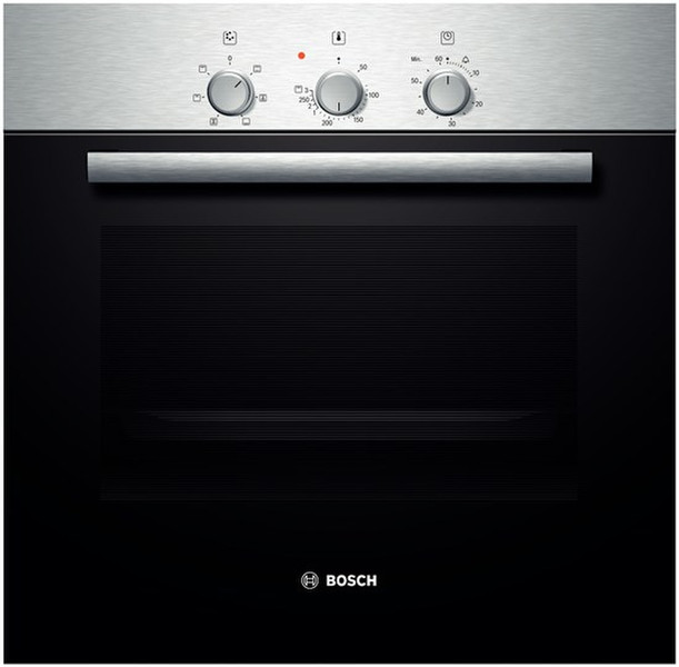 Bosch Serie 2 HBN211E0J Electric oven 67л 2800Вт A-10% Черный, Нержавеющая сталь
