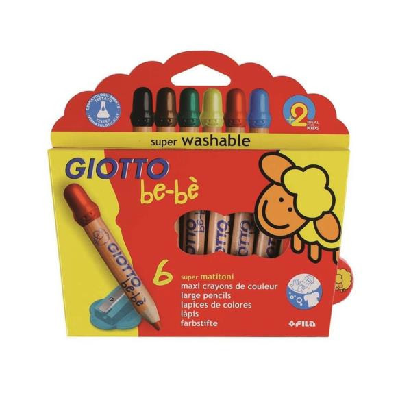 Giotto Be-Be Multi 6pc(s) colour pencil