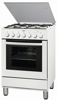 Zoppas PCG661MW Freistehend Gas hob A Weiß
