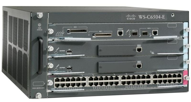 Cisco Catalyst 6504 Enhanced 5U Netzwerkchassis