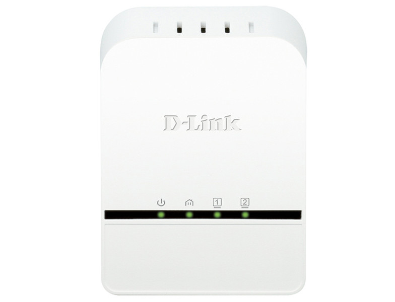 D-Link DHP-328AV 200Мбит/с Подключение Ethernet Белый 1шт PowerLine network adapter