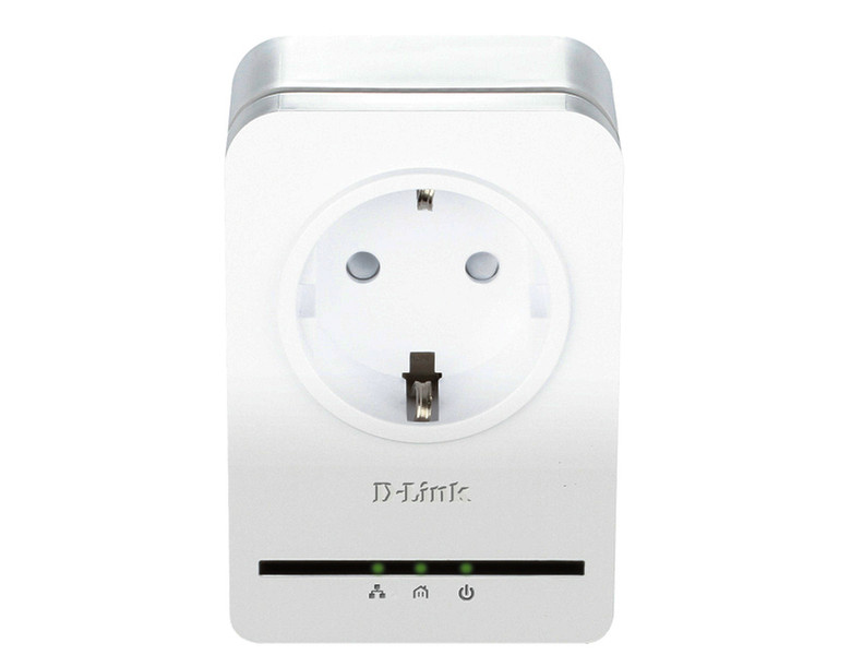 D-Link DHP-P308AV 200Мбит/с Подключение Ethernet Белый 1шт PowerLine network adapter