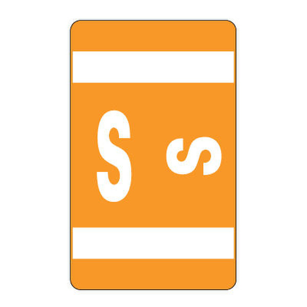 Smead AlphaZ® ACCS Color Coded Alphabetic Label S - Orange 100Stück(e) selbstklebendes Etikett