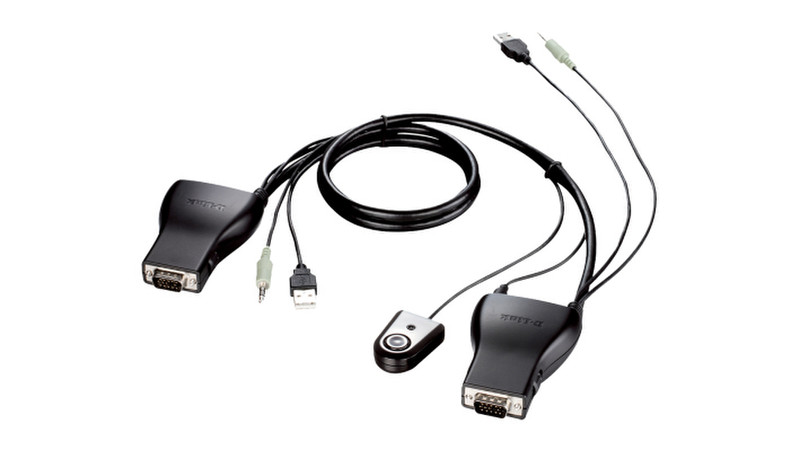 D-Link DKVM-222 keyboard video mouse (KVM) cable