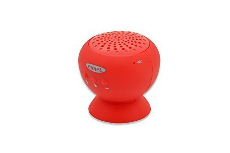 Ednet Sticky Speaker Моно 2Вт Красный