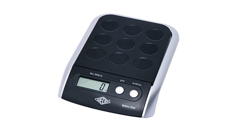 Wedo 48 2001 Tabletop Electronic kitchen scale Black