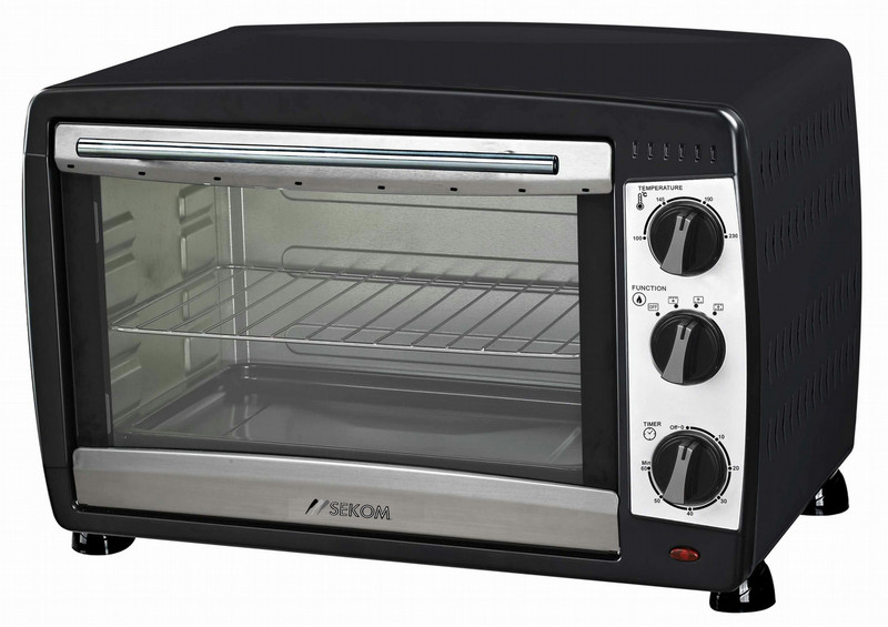 Sekom SGF-43VL Electric 43L 2000W Black,Stainless steel