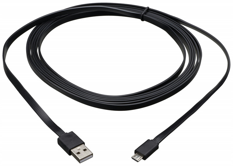 Bigben Interactive PS4USBCABLE 3м USB A Micro-USB B Черный кабель USB
