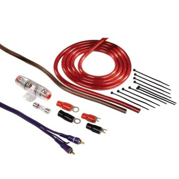 Hama AMP-KIT 10 5м Красный кабель питания