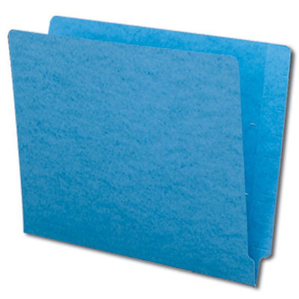 Smead Colored Folders Shelf-Master® Reinforced Tab Letter - Blue Plastic Blue folder