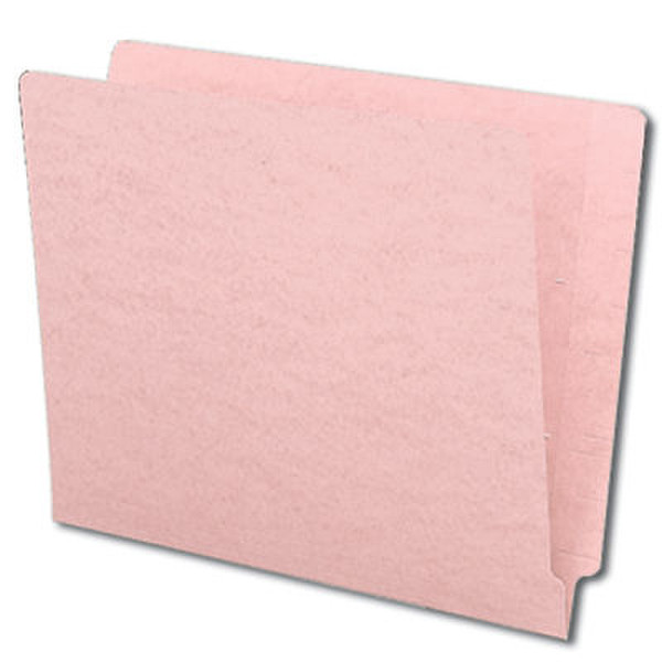 Smead Colored Folders Shelf-Master® Reinforced Tab Letter - Pink Plastic Pink folder