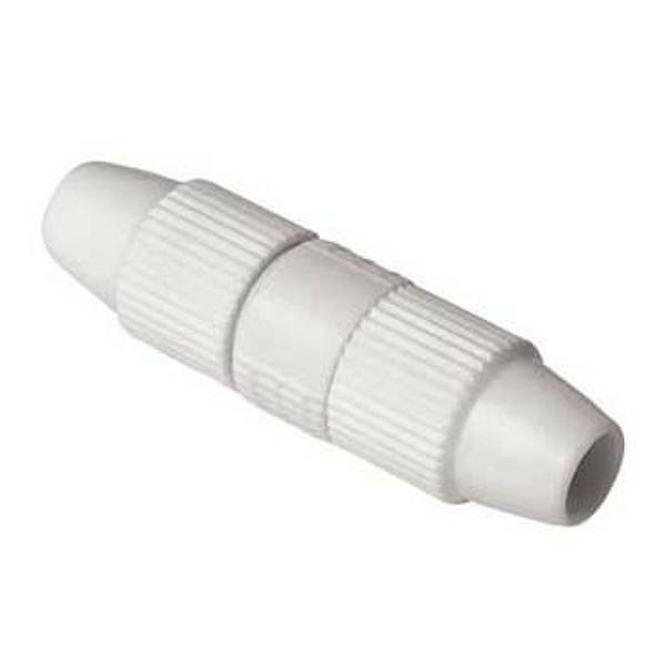 Hama Coaxial Connector, Clamp Type White wire connector