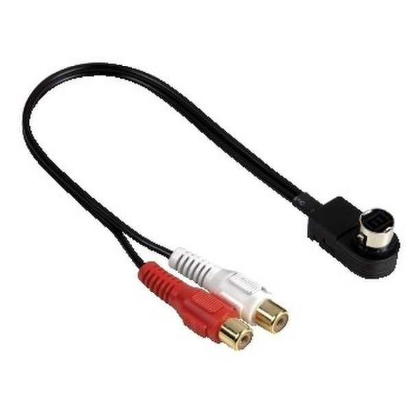 Hama AUX IN Adapter for Alpine/JVC Черный кабельный разъем/переходник