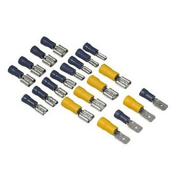 Hama Flat plug connector set I 20 Pcs Multicolour wire connector