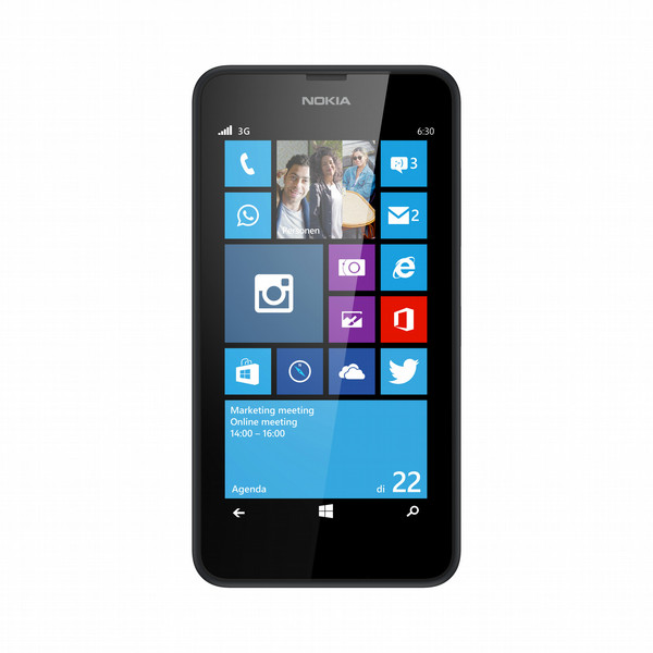 Nokia Lumia 630 8GB Schwarz
