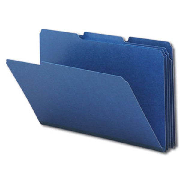 Smead Colored Pressboard Folders Legal Dark Blue Blue folder