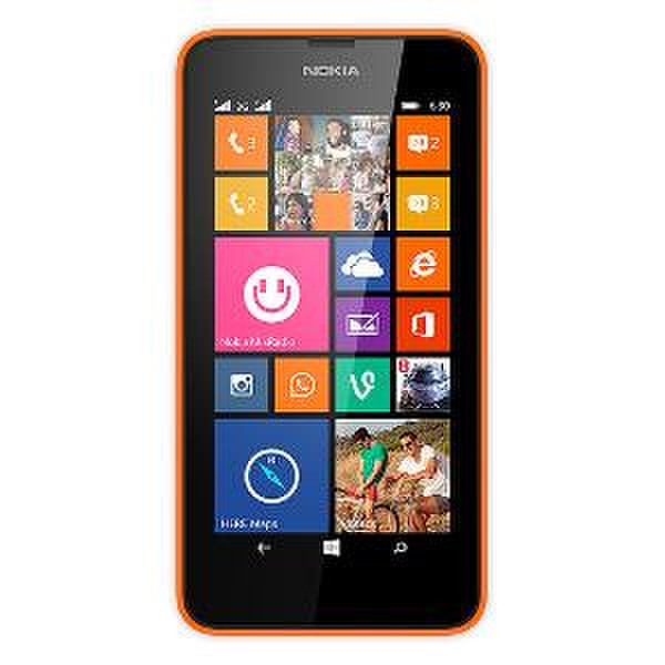 Nokia Lumia 630 8ГБ Черный, Оранжевый
