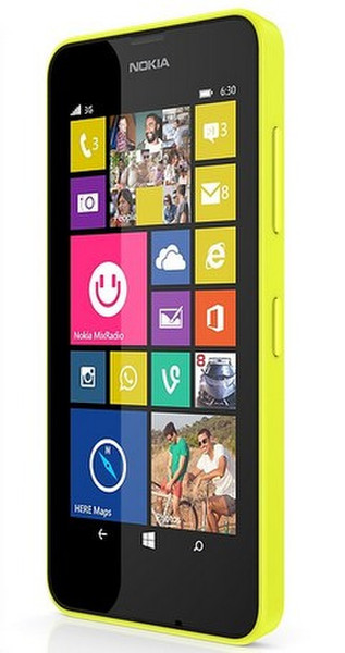Nokia Lumia 630 8GB Schwarz, Gelb