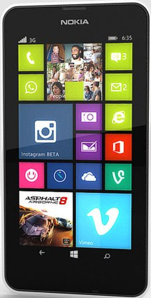 Nokia Lumia 630 8ГБ Черный, Белый