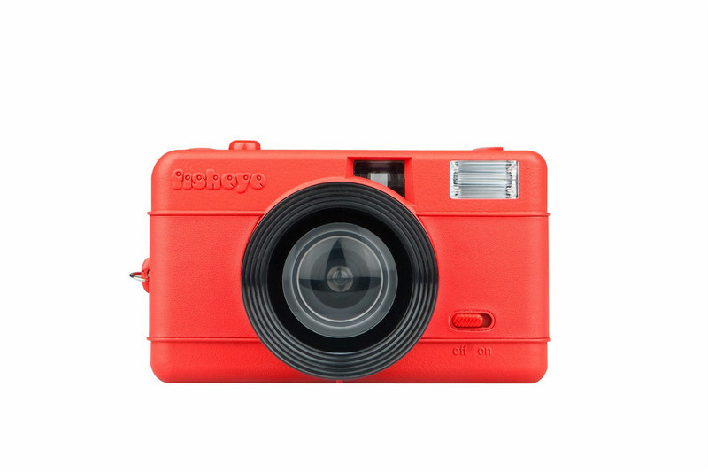 Lomography Fisheye One Compact film camera 35 mm Red