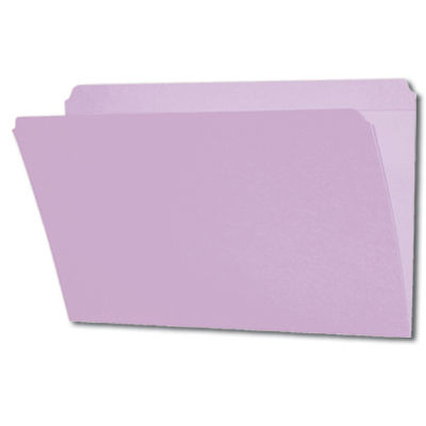 Smead Colored Folders Straight Cut Tab Legal Lavender folder