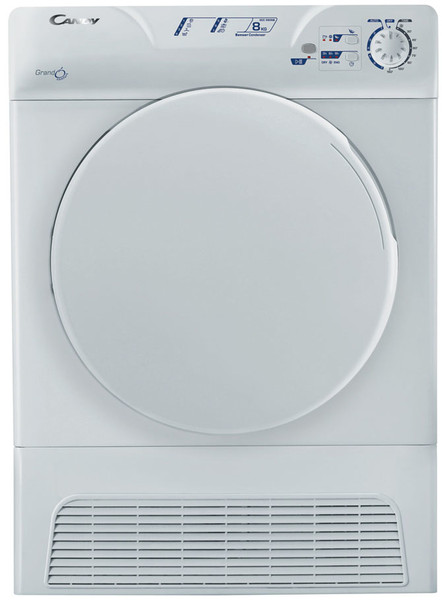 Candy GCC 580NB-S freestanding Front-load 8kg B White tumble dryer