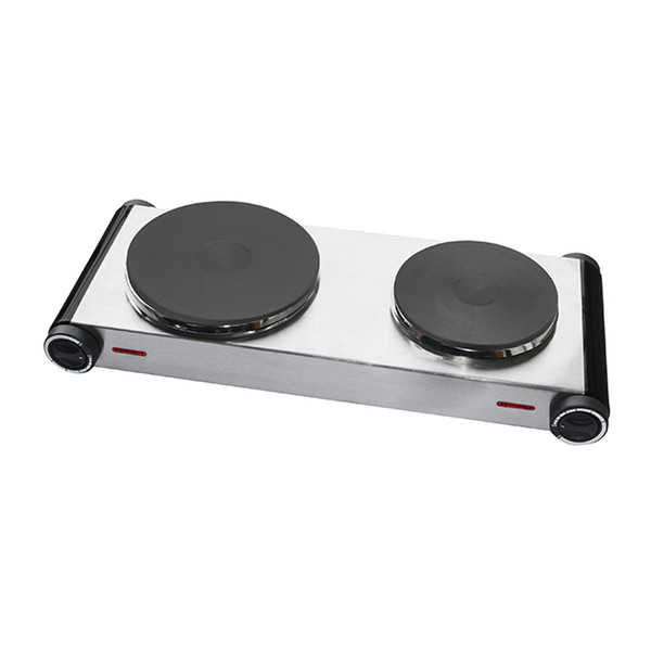 Everglades EV 817 Tabletop Sealed plate Black,Stainless steel hob