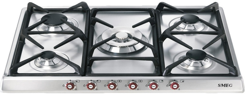 Smeg SR775XRWD built-in Gas Stainless steel hob