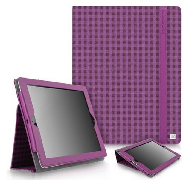 CaseCrown CC-MI-4552D-PUR 9.7Zoll Blatt Violett, Weiß Tablet-Schutzhülle