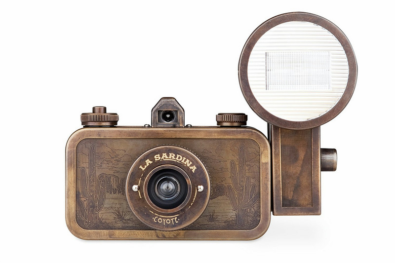 Lomography La Sardina Compact film camera 35 mm Brown