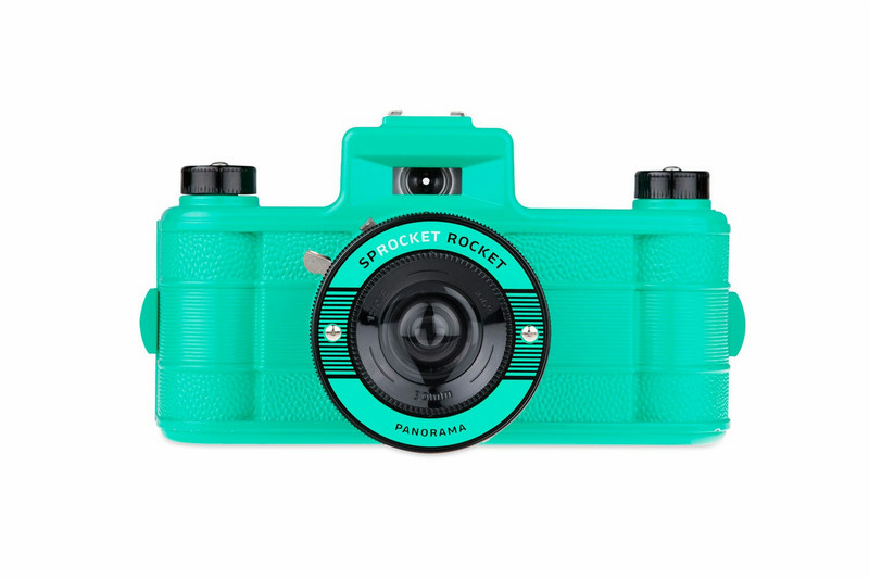 Lomography Sprocket Rocket SUPERPOP! Compact film camera 35 mm Turquoise