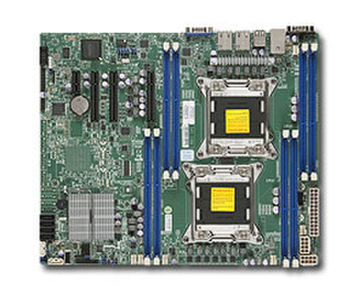 Supermicro X9DRL-EF Intel C602J Socket R (LGA 2011) ATX материнская плата