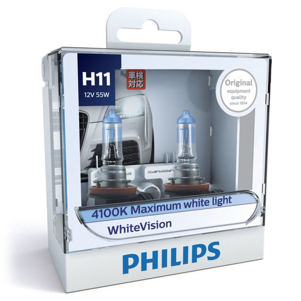 Philips WhiteVision Headlights 12362WHVS2