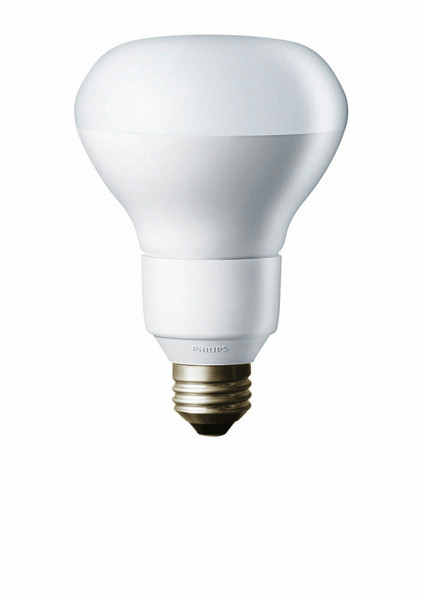 Philips Energy Saver 046677428747 16W E26 White fluorescent bulb energy-saving lamp