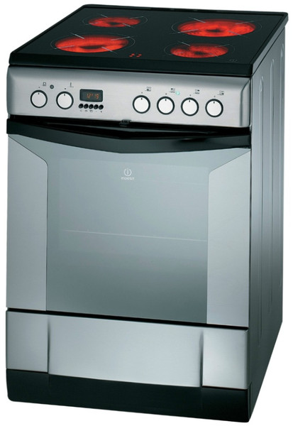 Indesit K 6C56 (X) Freistehend Induktionskochfeld B Edelstahl Küchenherd