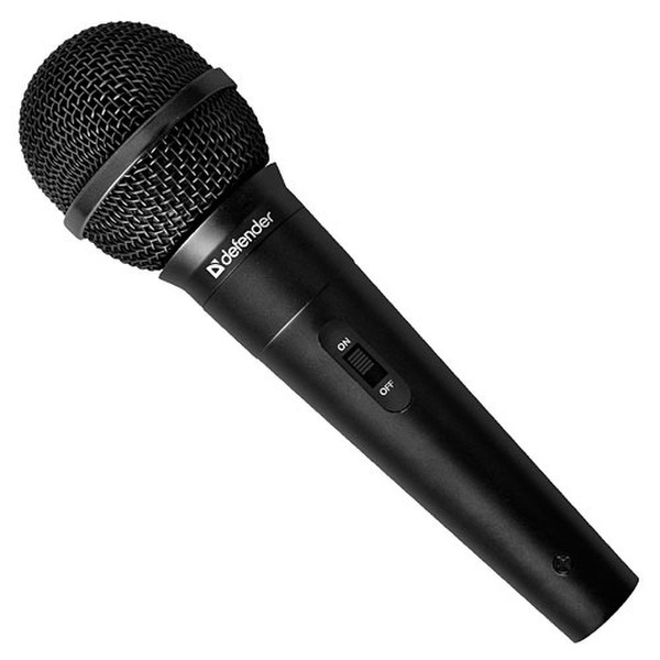 Defender Mic-130 PC microphone Проводная Черный
