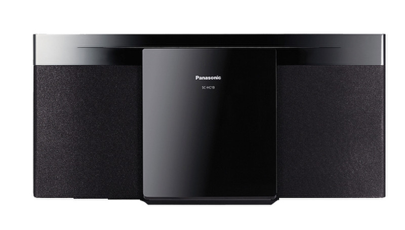 Panasonic SC-HC19EC-K Mini set 20W Black home audio set