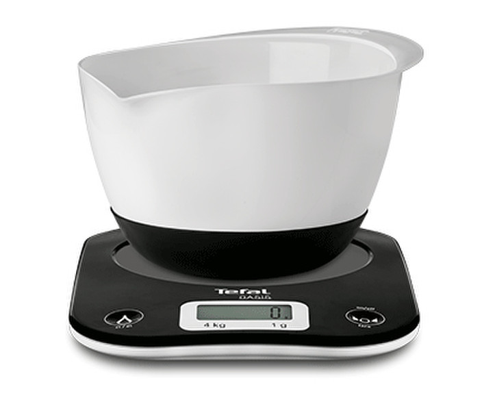Tefal BC4110V0 Electronic kitchen scale Черный, Белый кухонные весы